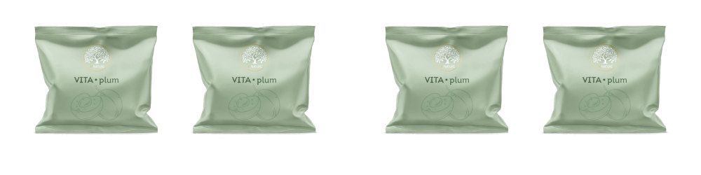 4 fermentierte Pflaumen